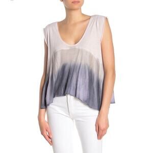 NWT Free People Paradise Tee - Lilac Fog Combo - Small